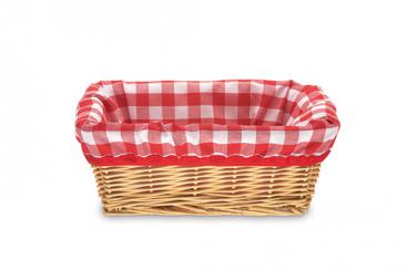 Panier à pain osier nature clair 